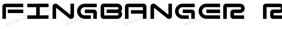 Fingbanger Regular字体转换